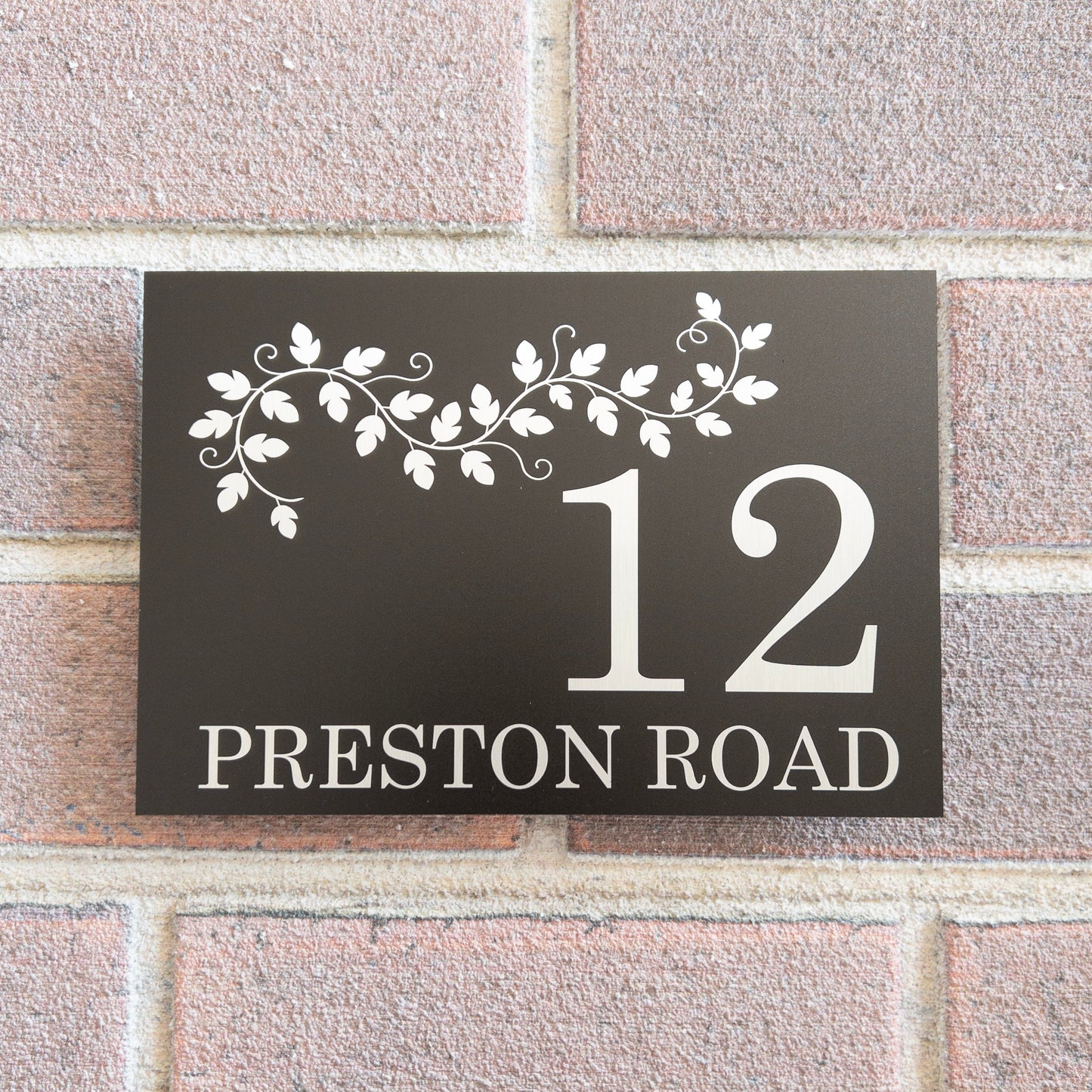 Contemporary House Sign 10