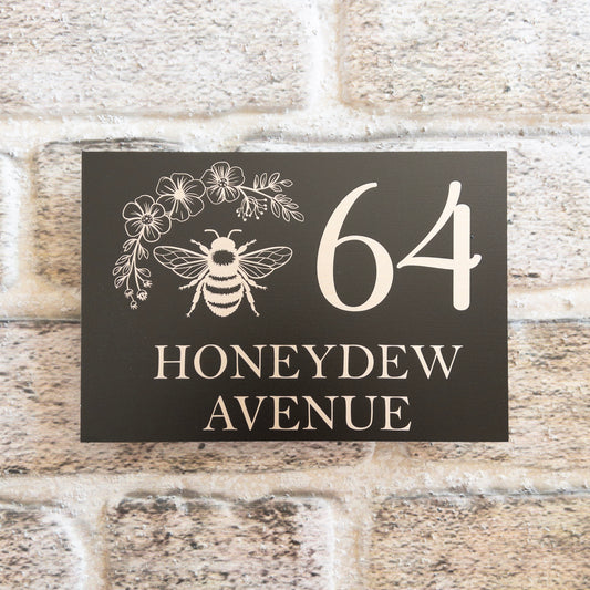 Contemporary House Sign 8