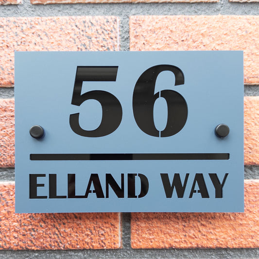 The Bold Super Glam House Sign