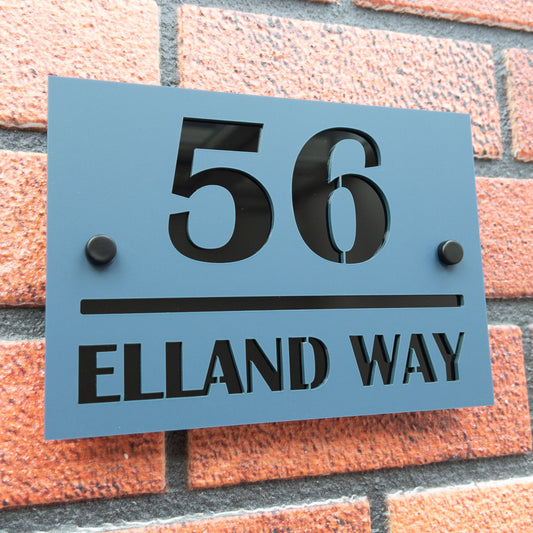 The Bold Super Glam House Sign