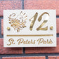 The Rose Heart Super Glam House Sign