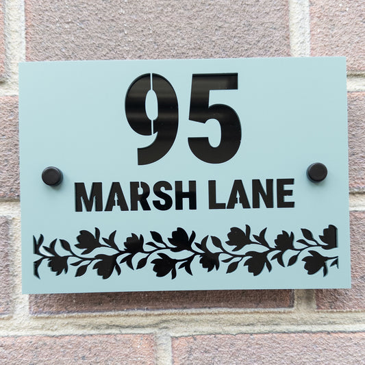 The Lily Trellis Super Glam House Sign