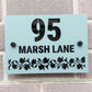 The Lily Trellis Super Glam House Sign