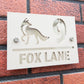 The Fox Super Glam House Sign