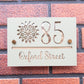 The Mandala Super Glam House Sign