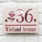 The Rose Super Glam House Sign