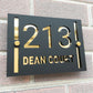 The Vertical Bars Super Glam House Sign